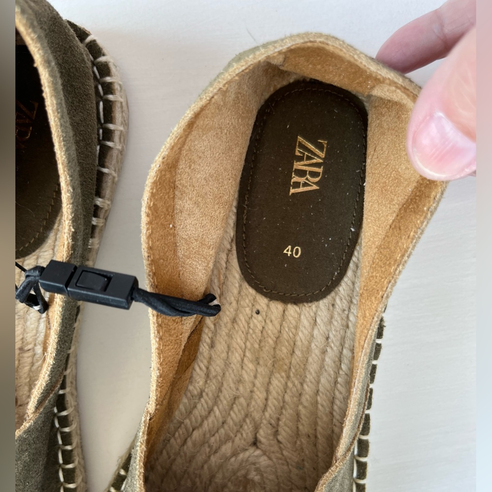 Zara Suede Espadrilles - Picture 4 of 5